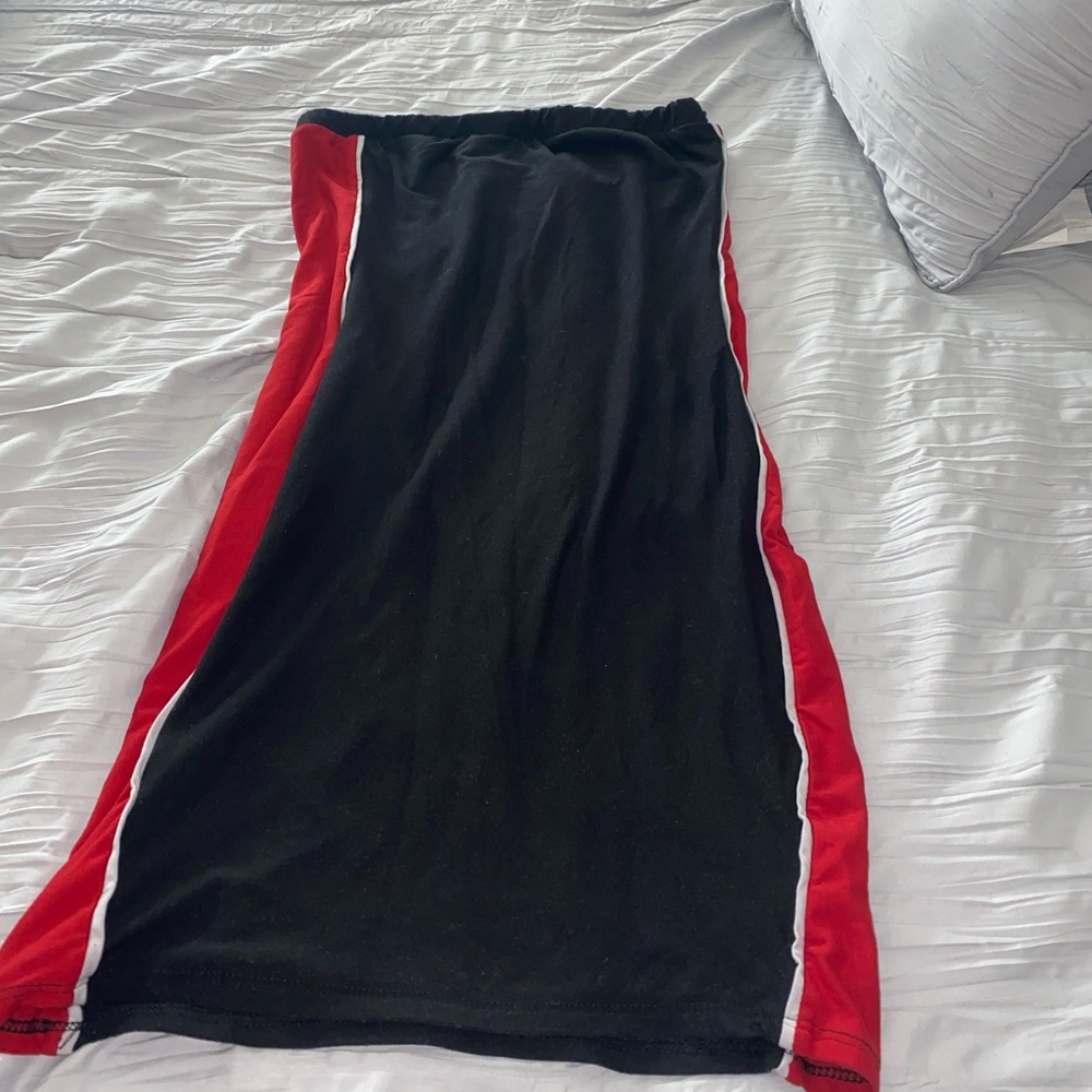 Red & White Fashion Nova Mini Dress